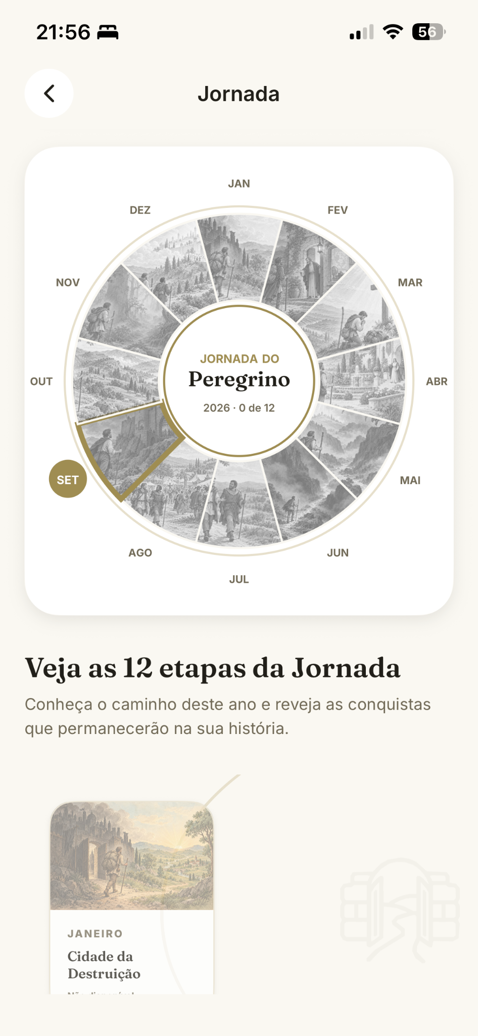 O mapa — modo claro